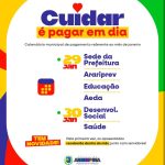 Prefeitura de Araripina anuncia pagamento de servidores e aposentados a partir desta quarta-feira (29)